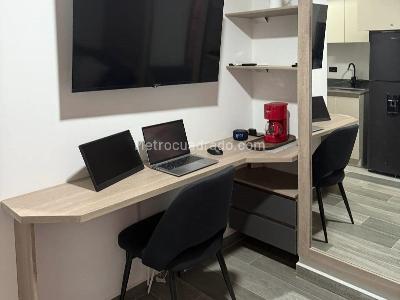Apartamento de 1 alcoba en venta en Laureles, Medellín, 20 m² · foto 4 de 8