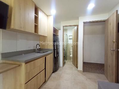 Apartamento de 1 alcoba en arriendo en Florida Nueva, Medellín, 25 m² · foto 10 de 14