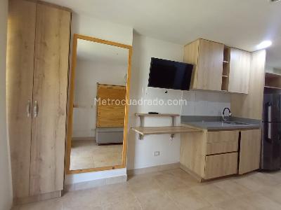 Apartamento de 1 alcoba en arriendo en Florida Nueva, Medellín, 25 m² · foto 9 de 14