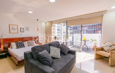 Apartaestudio en venta en El Poblado, Medellín, 45 m² · foto 14 de 19