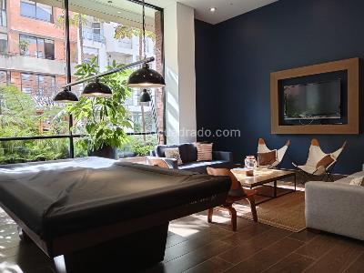 Apartamento de 1 alcoba en venta en Chico Reservado, Bogotá, 59 m² · foto 3 de 20