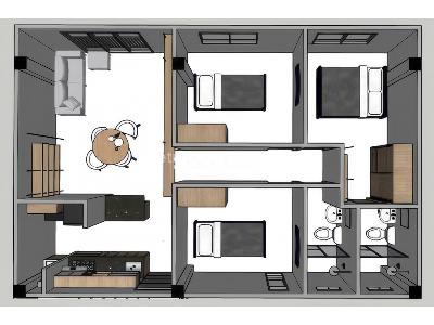 Apartamento de 3 alcobas en venta en Santa Ana, Floridablanca, 67 m² · foto 2 de 2