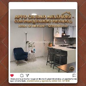 Apartamento de 3 alcobas en venta en Valle Del Lili, Cali, 65 m² · foto 20 de 20