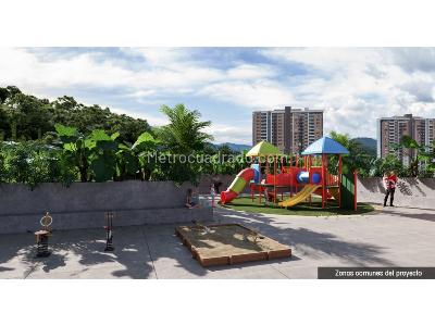 Apartamento de 3 alcobas en venta en Pan De Azucar, Sabaneta, 55 m² · foto 3 de 8