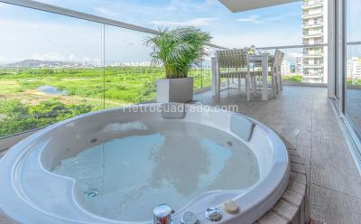 Apartamento de 2 alcobas en venta en Cienaga De La Virgen Y Turistica, Cartagena, 116 m² · foto 1 de 20
