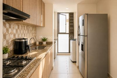 Apartamento de 3 alcobas en venta en La Samaria, Ibagué, 80 m² · foto 2 de 9