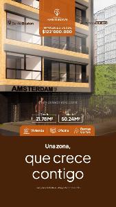 Apartamento de 2 alcobas en venta en Boston, Medellín, 48 m² · foto 4 de 7