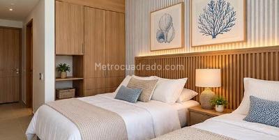 Apartamento de 2 alcobas en venta en Bahia Kristal, Cartagena, 74 m² · foto 9 de 12