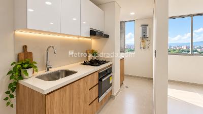 Apartamento de 1 alcoba en venta en Arkamonica, Ibagué, 38 m² · foto 4 de 8