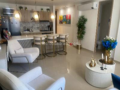 Apartamento de 3 alcobas en venta en Condominio Volaremare, Cartagena, 100 m² · foto 1 de 9