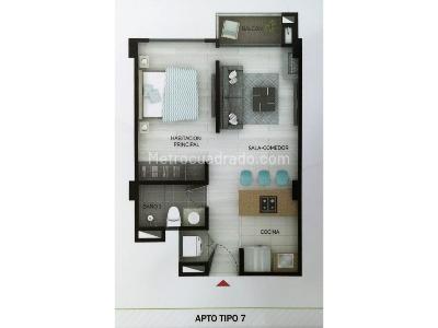 Apartaestudio en venta en La Calera, La Calera, 45 m² · foto 17 de 17