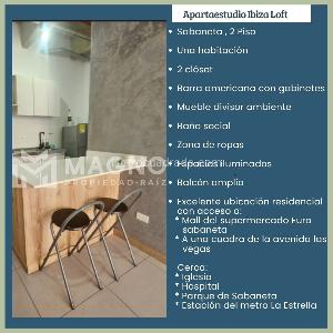 Apartaestudio en venta en Sabaneta, Medellín, 50 m² · foto 2 de 12