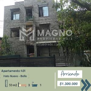 Apartamento en Arriendo, HATO NUEVO, Bello