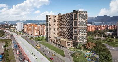 Apartamento de 1 alcoba en venta en Ciudad Salitre Sur Oriental Teusaquillo, Bogotá, 30 m² · foto 9 de 20