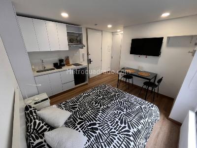 Apartamento de 1 alcoba en arriendo en Las Nieves, Bogotá, 19 m² · foto 3 de 8