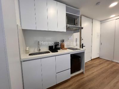 Apartamento de 1 alcoba en arriendo en Las Nieves, Bogotá, 19 m² · foto 4 de 8