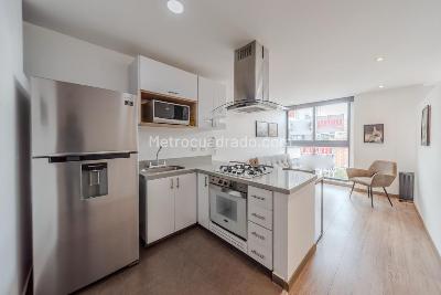 Apartamento de 1 alcoba en arriendo en Los Cedros Oriental, Bogotá, 41 m² · foto 13 de 19