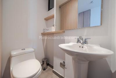 Apartamento de 1 alcoba en arriendo en Los Cedros Oriental, Bogotá, 41 m² · foto 17 de 19
