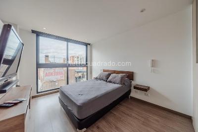Apartamento de 1 alcoba en arriendo en Los Cedros Oriental, Bogotá, 41 m² · foto 8 de 19