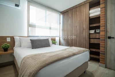 Apartaestudio en arriendo en Las Acacias, Medellín, 42 m² · foto 10 de 12