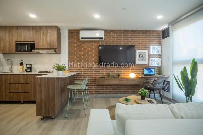 Apartaestudio en arriendo en Las Acacias, Medellín, 42 m² · foto 3 de 12