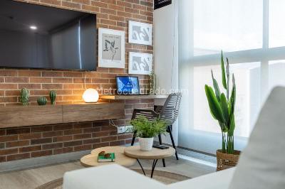 Apartaestudio en arriendo en Las Acacias, Medellín, 42 m² · foto 8 de 12