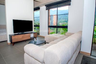 Apartaestudio en venta en Loma Del Escobero One Living, Envigado, 66 m² · foto 2 de 11