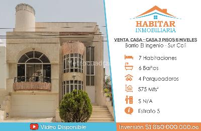 Casas en Venta en Sur, Cali - Vivienda Nueva y Usada