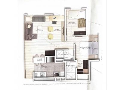 Apartamento en venta en Country Paradise, Chía · foto 14 de 20