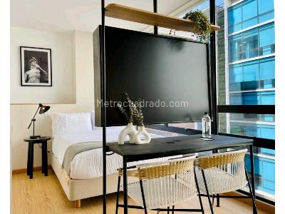 Apartaestudio en venta en Chico, Bogotá, 16 m² · foto 10 de 11