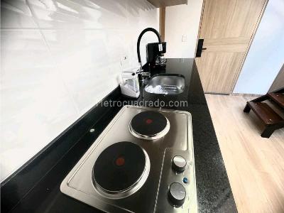 Apartaestudio en venta en Chico, Bogotá, 27 m² · foto 12 de 14
