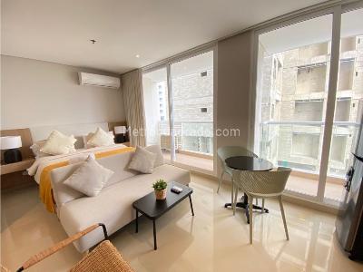 Apartamento de 1 alcoba en venta en Bellavista Los Cocos, Santa Marta, 37 m² · foto 3 de 20