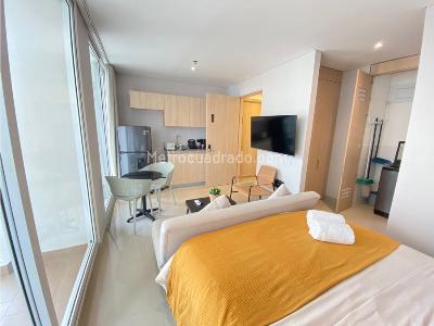 Apartamento de 1 alcoba en venta en Bellavista Los Cocos, Santa Marta, 37 m² · foto 4 de 20
