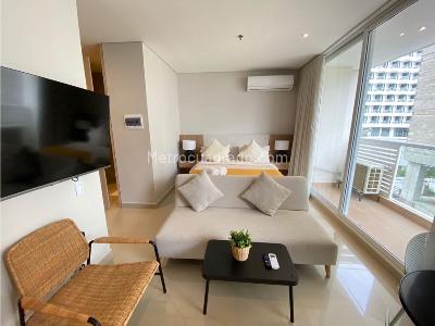Apartamento de 1 alcoba en venta en Bellavista Los Cocos, Santa Marta, 37 m² · foto 5 de 20