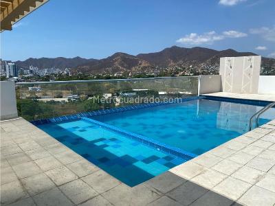 Apartamento de 2 alcobas en venta en Rodadero Sur, Santa Marta, 41 m² · foto 2 de 13