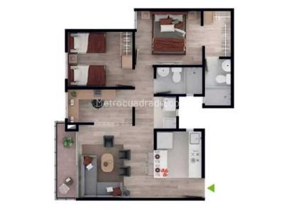 Apartamento de 2 alcobas en venta en Cajica, Cajicá, 57 m² · foto 19 de 20
