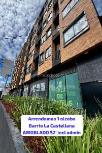 Apartaestudio en Arriendo, La Castellana, Bogotá D.C.