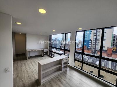 Apartaestudio en arriendo en Las Nieves, Bogotá, 28 m² · foto 5 de 17