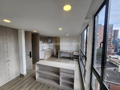 Apartaestudio en arriendo en Las Nieves, Bogotá, 28 m² · foto 6 de 17