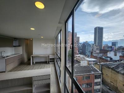 Apartaestudio en arriendo en Las Nieves, Bogotá, 28 m² · foto 7 de 17