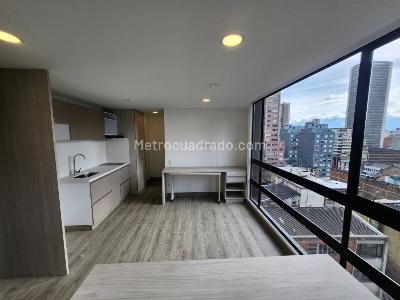 Apartaestudio en arriendo en Las Nieves, Bogotá, 28 m² · foto 8 de 17