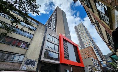 Apartamento de 2 alcobas en arriendo en Las Nieves, Bogotá, 46 m² · foto 2 de 12