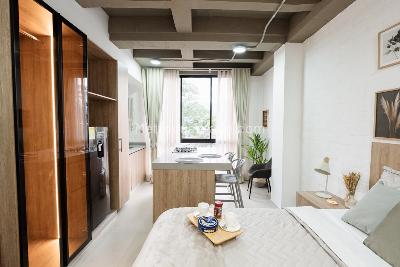 Apartaestudio en arriendo en Prados Del Norte, Cali, 28 m² · foto 5 de 12