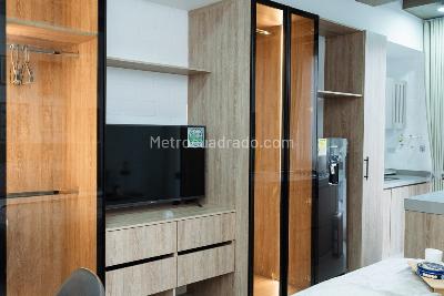Apartaestudio en arriendo en Prados Del Norte, Cali, 28 m² · foto 6 de 12