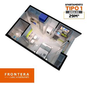 Apartaestudio en venta en Entre Ríos, Ibagué, 29 m² · foto 12 de 12