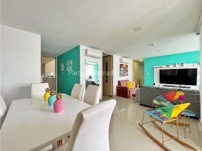 Apartamento de 3 alcobas en venta en Zona Residencial Marbella, Cartagena, 111 m² · foto 5 de 20