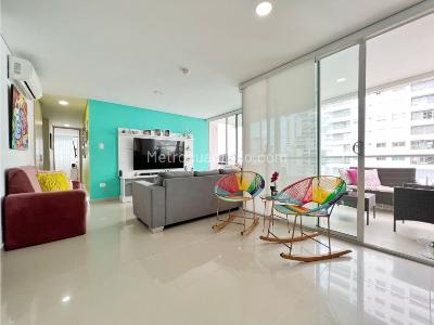 Apartamento de 3 alcobas en venta en Zona Residencial Marbella, Cartagena, 111 m² · foto 6 de 20