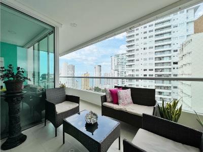 Apartamento de 3 alcobas en venta en Zona Residencial Marbella, Cartagena, 111 m² · foto 9 de 20