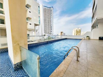 Apartamento de 4 alcobas en venta en Zona Residencial Marbella, Cartagena, 169 m² · foto 16 de 17