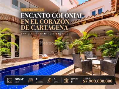 Casa de 4 alcobas en venta en Zona Historica Centro Historico, Cartagena, 380 m² · foto 2 de 20